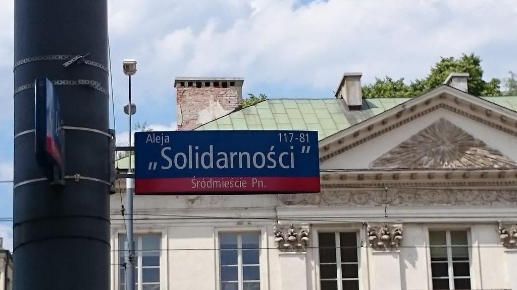 Studio Solidarnosci Warschau Buitenkant foto